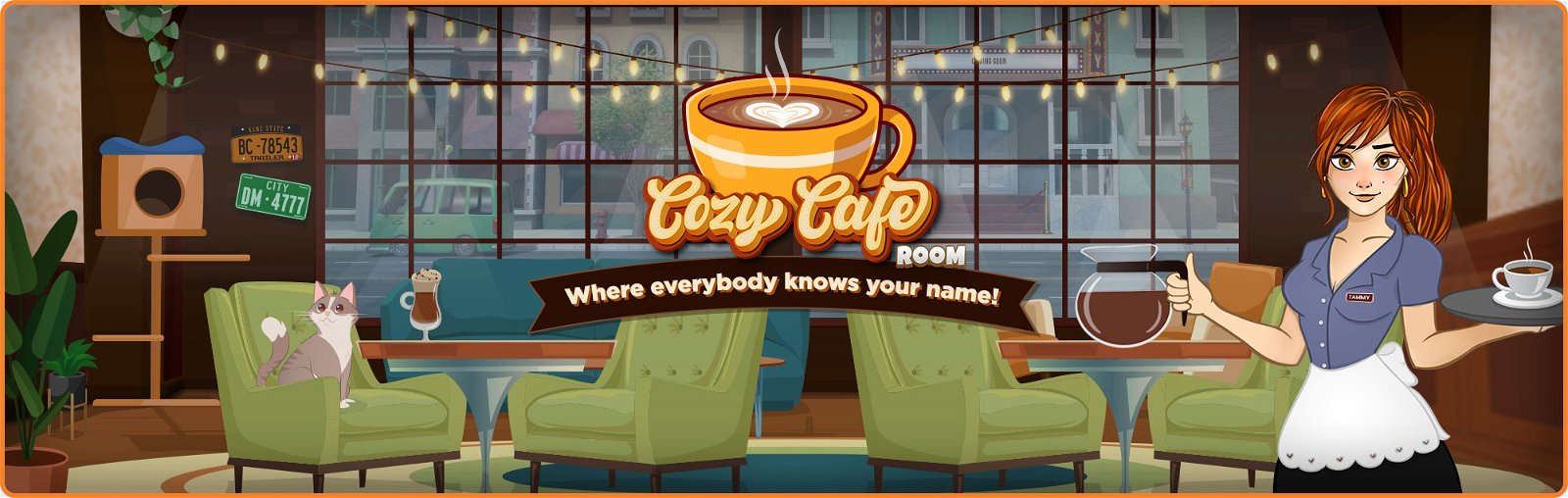 Cozy Cafe Bingo Room