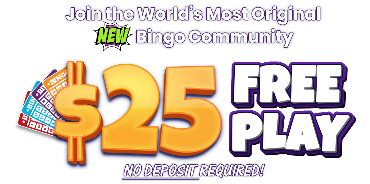 $25 FREE PLAY - No Deposit Required